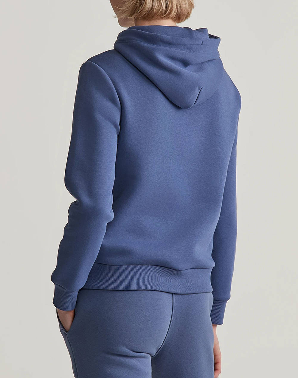 GANT LS REG TONAL SHIELD HOODIE