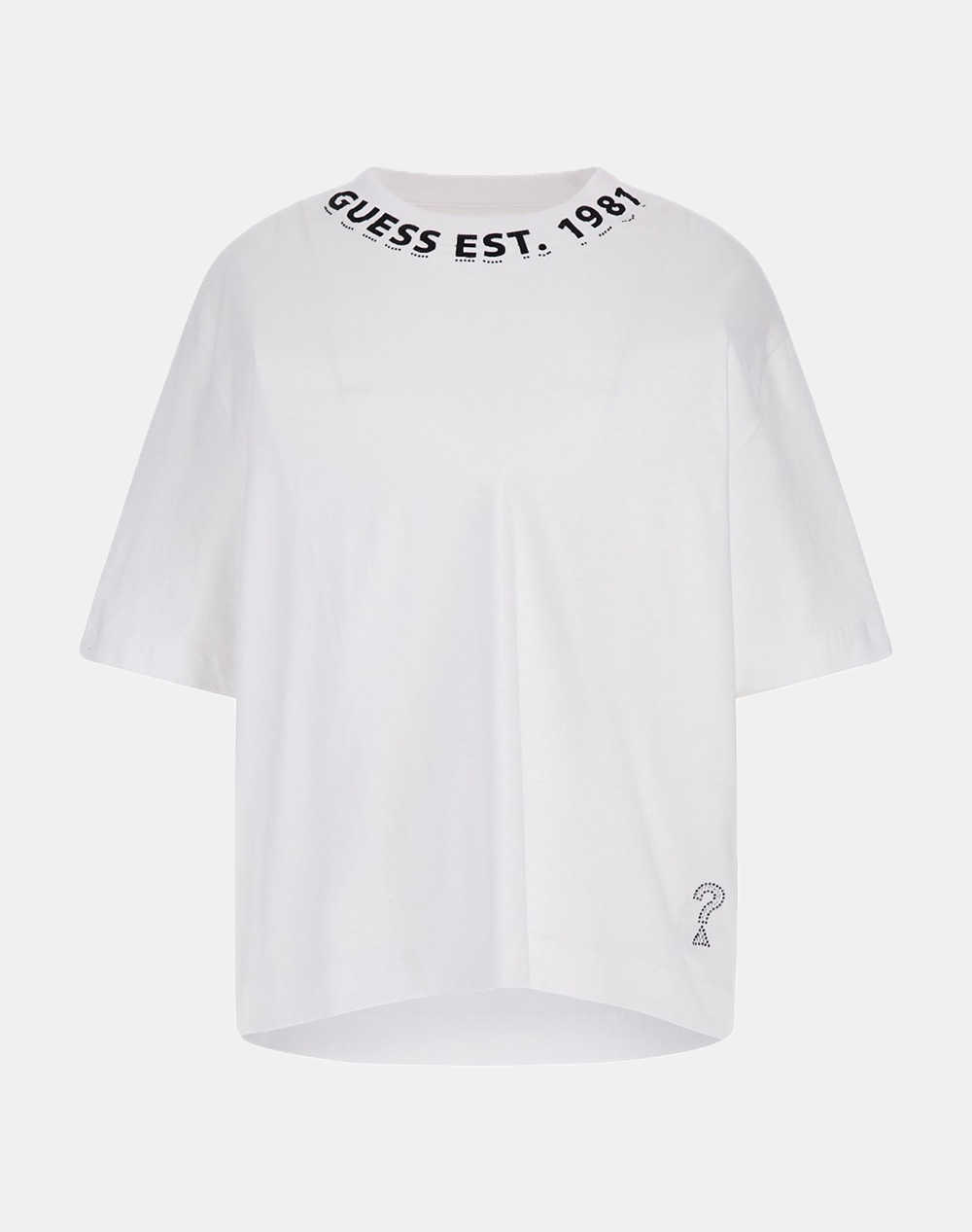 GUESS SS CN NECK LOGO TEE WOMENS T-SHIRT