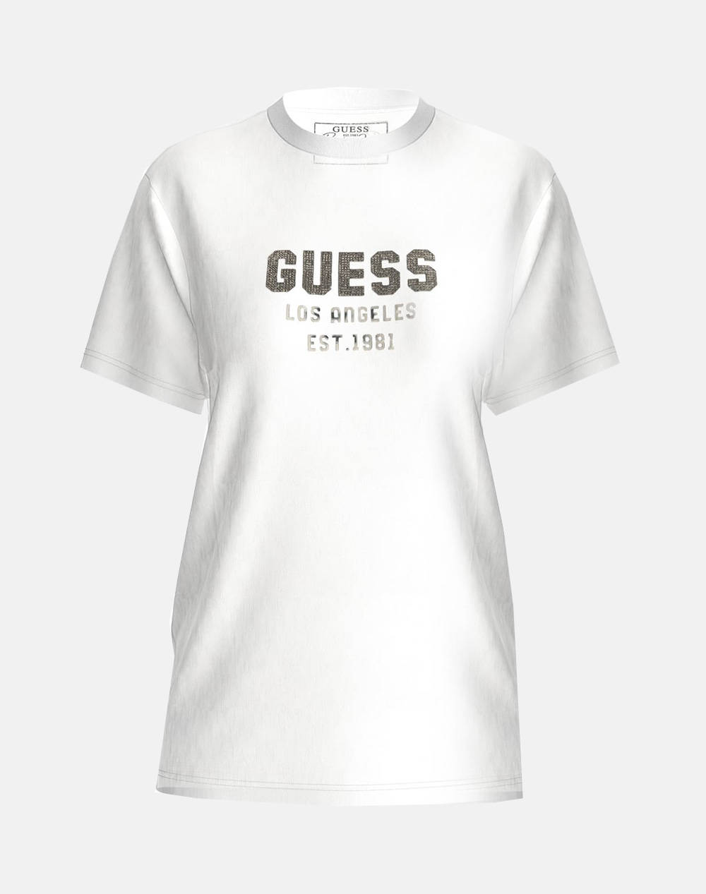 GUESS SS CN PYRAMIDE STUDS TEE SHIRT WOMEN