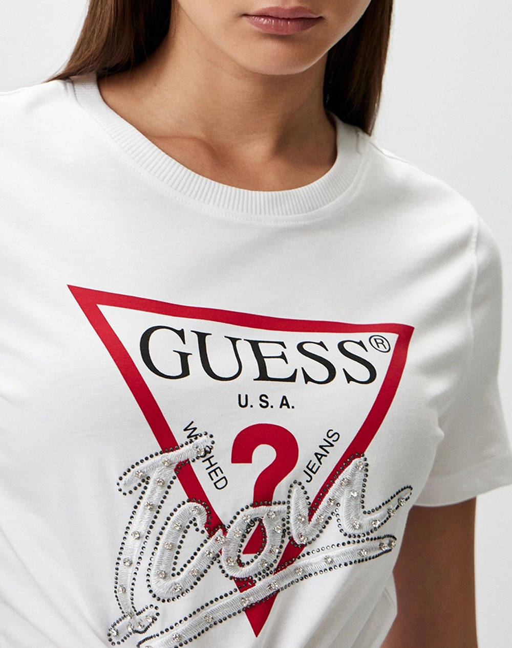 GUESS SS CN ICON TEE ΜΠΛΟΥΖΑ ΓΥΝΑΙΚΕΙΟ