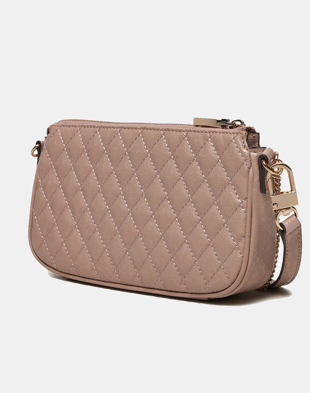 GUESS YARMILLA DBL POUCH CROSSBODY ΤΣΑΝΤΑ ΓΥΝΑΙΚΕΙΟ (Διαστάσεις: 24 x 13 x 5 εκ)