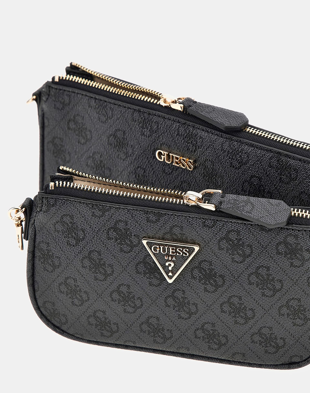 GUESS NOELLE DBL POUCH CROSSBODY ΤΣΑΝΤΑ ΓΥΝΑΙΚΕΙΟ