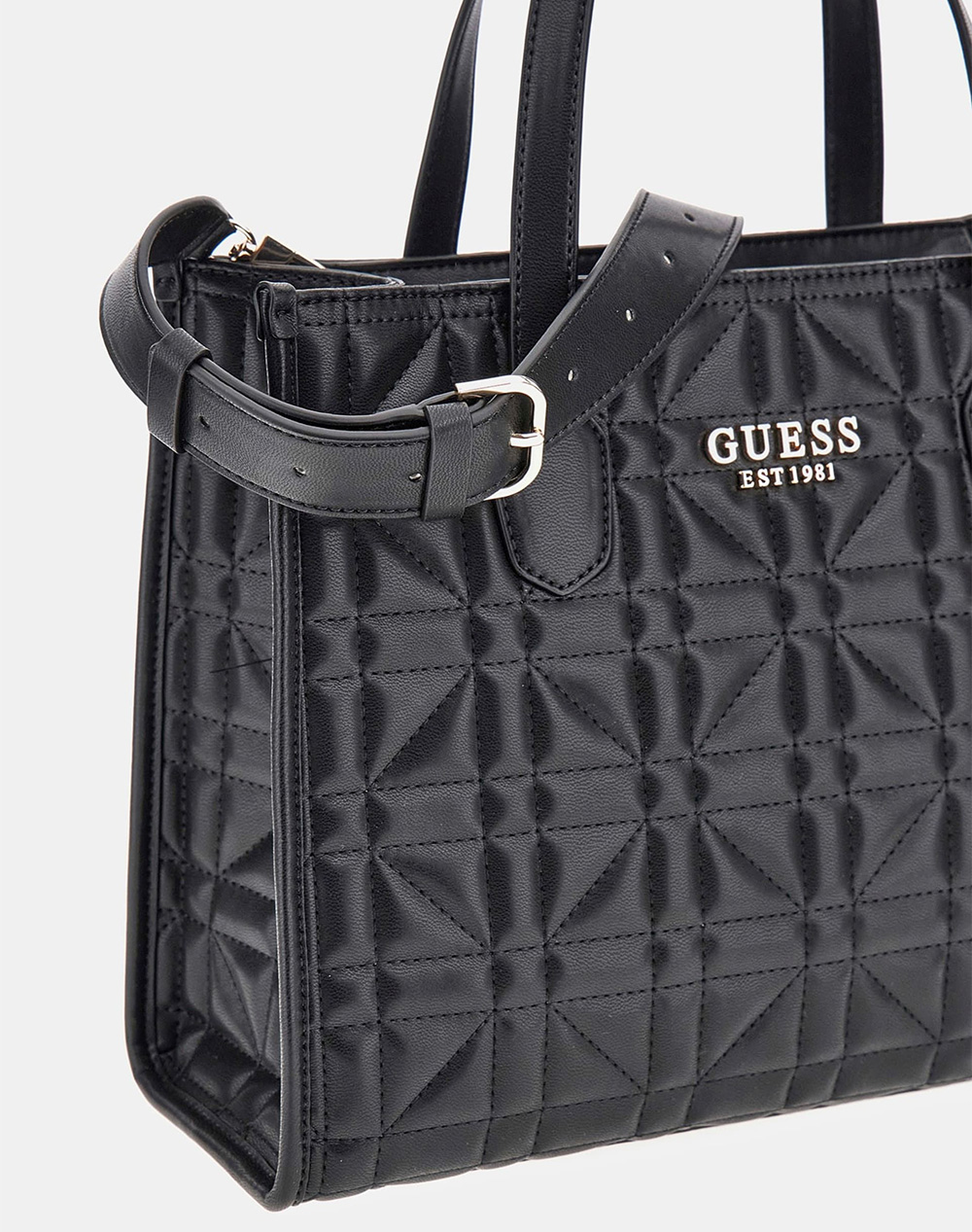 GUESS SILVANA 2 COMPARTMENT TOTE ΤΣΑΝΤΑ ΓΥΝΑΙΚΕΙΟ