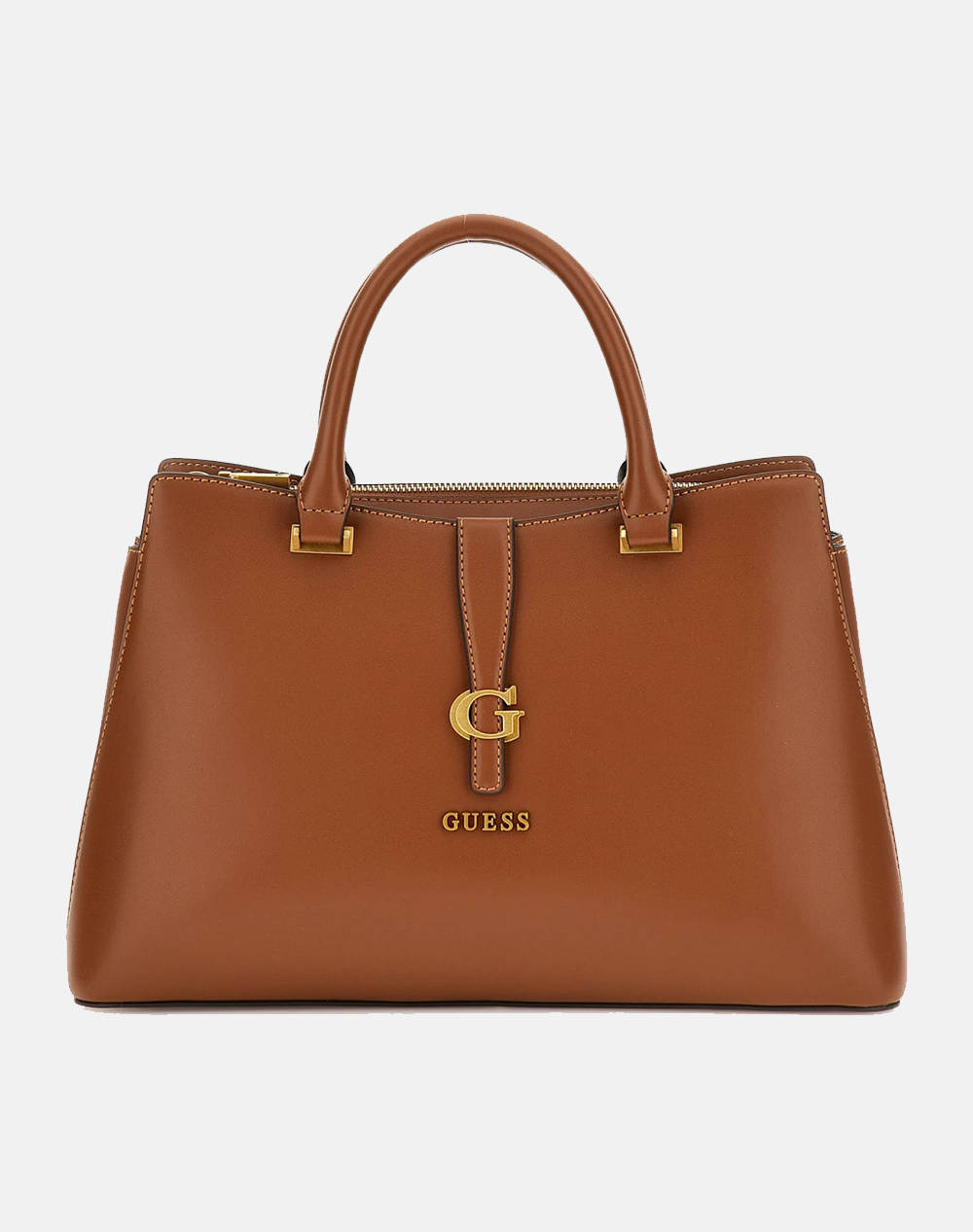 GUESS KUBA TRI COMPARTMENT SATCHEL ΤΣΑΝΤΑ ΓΥΝΑΙΚΕΙΟ (Διαστάσεις: 34 x 10 x 21 εκ.)