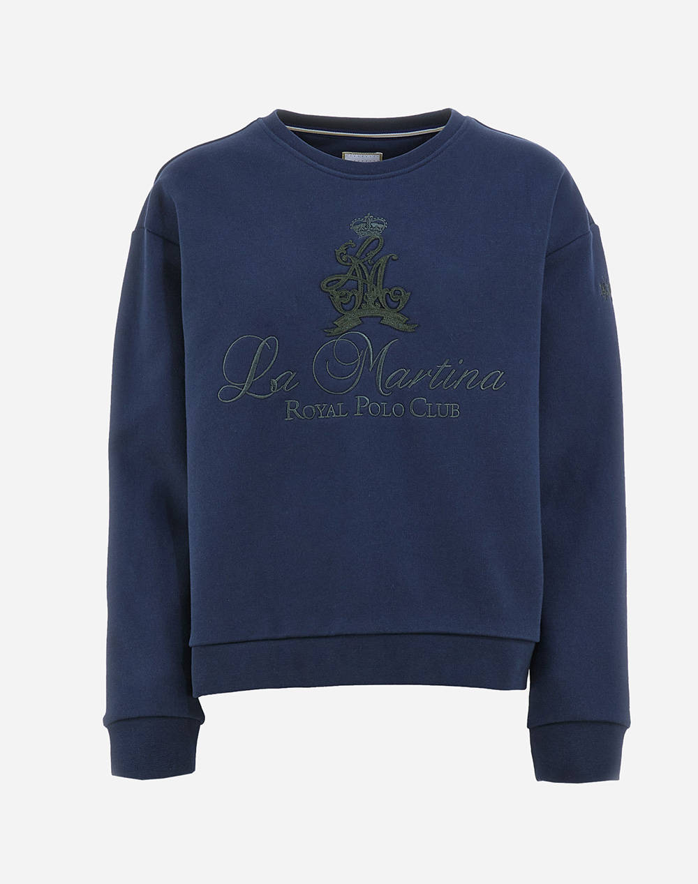 LA MARTINA WOMEN LS CREWNECK FLEECE SWEATSHIRT