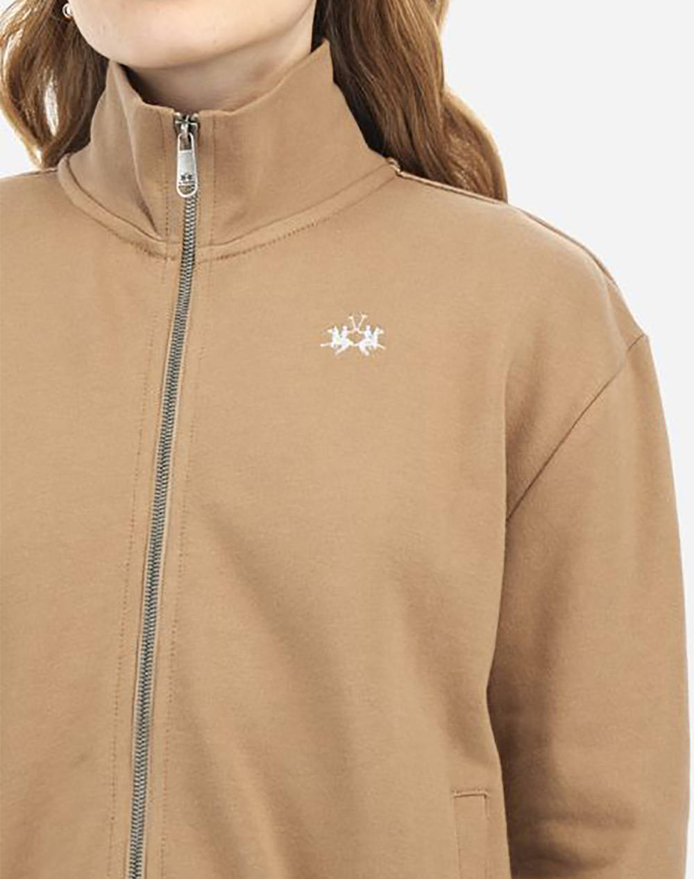 LA MARTINA ΖΑΚΕΤΑ ΦΟΥΤΕΡ ΜΜ WOMAN FULL ZIP BRUSHED FLEECE