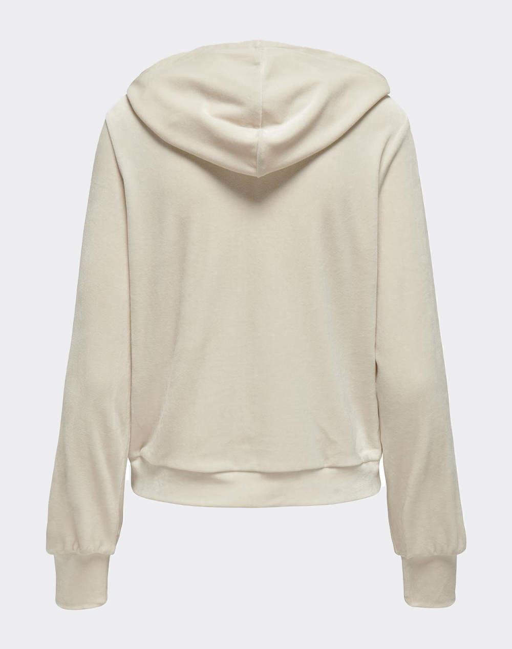 ONLY ONLREBEL L/S ZIP STRING HOOD CC SWT