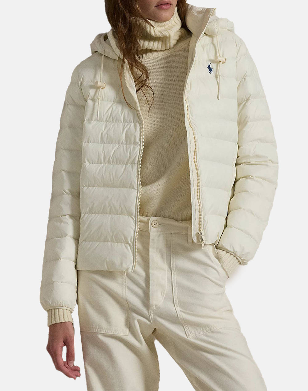  RALPH LAUREN CLDN PK JKT-INSULATED-COAT 211958932-003 Cream 2025