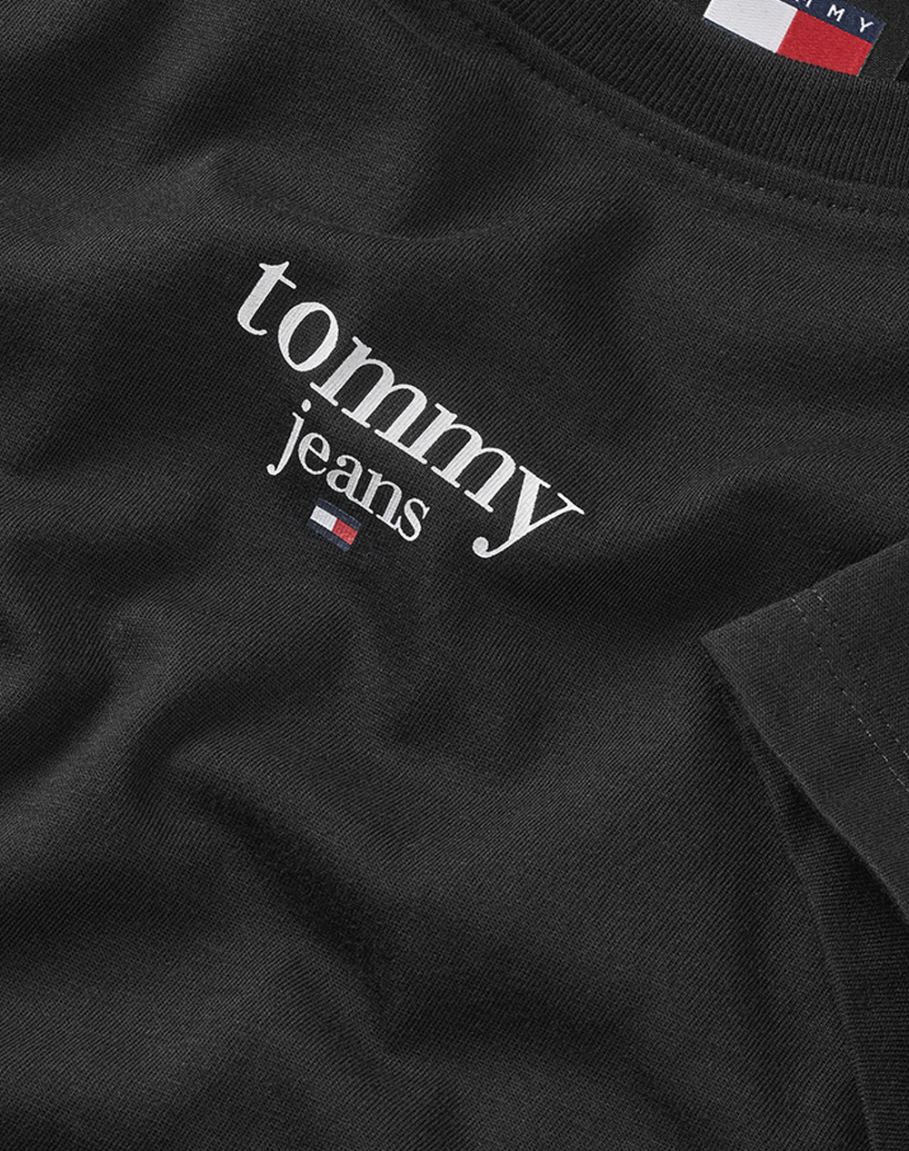 TOMMY JEANS TJW SLIM ESSENTIAL LOGO 1 SS EXT