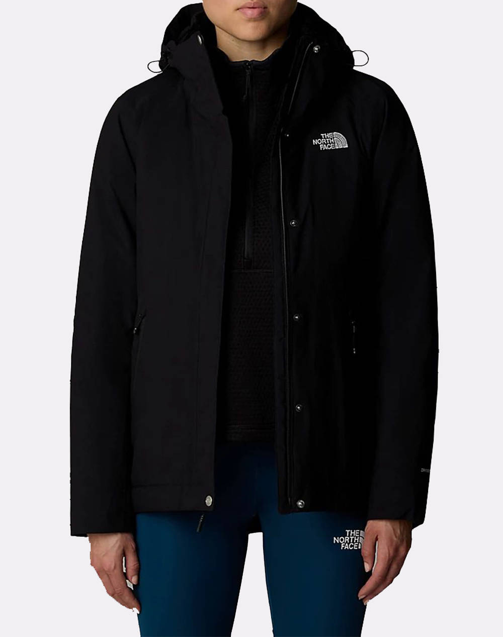  THE NORTH FACEW INLUX INS JKT NF0A3K2J-NF4H0 Black 2025