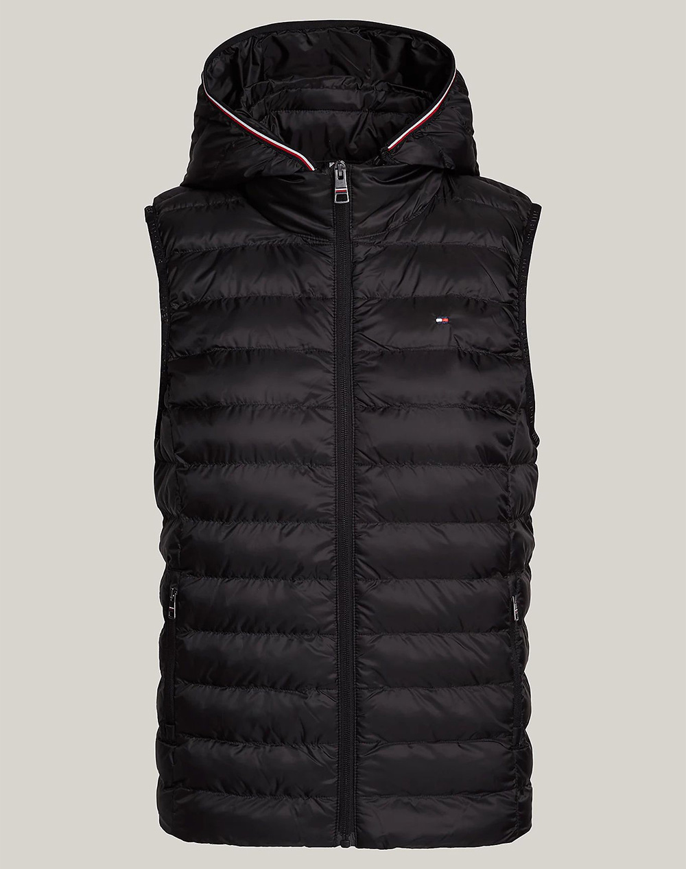 TOMMY HILFIGER LW PADDED GLOBAL STRIPE VEST