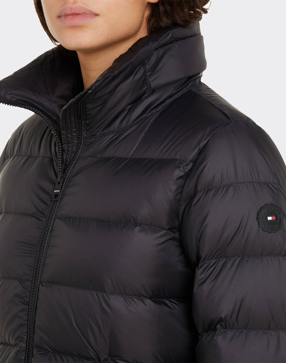 TOMMY HILFIGER MW DOWN FUNNEL NK JACKET