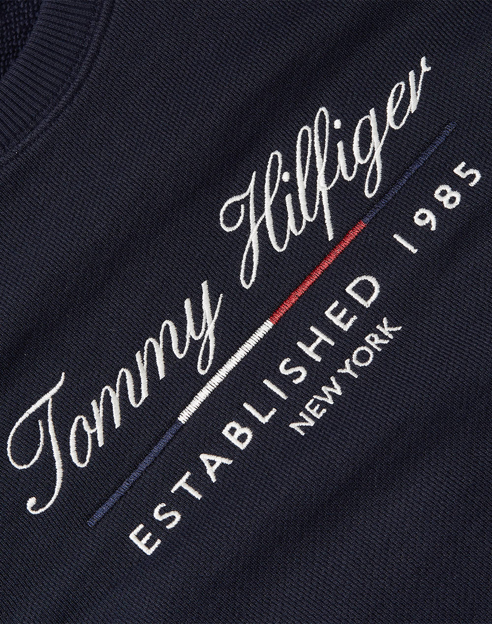 TOMMY HILFIGER MDRN REG SCRIPT C-NK SWTSHRT