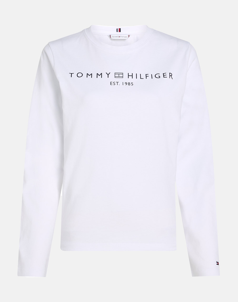 TOMMY HILFIGER REG CORP LOGO C-NK LS