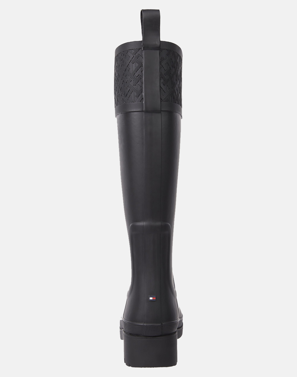 TOMMY HILFIGER RUBBER LONG BOOT MONOGRAM