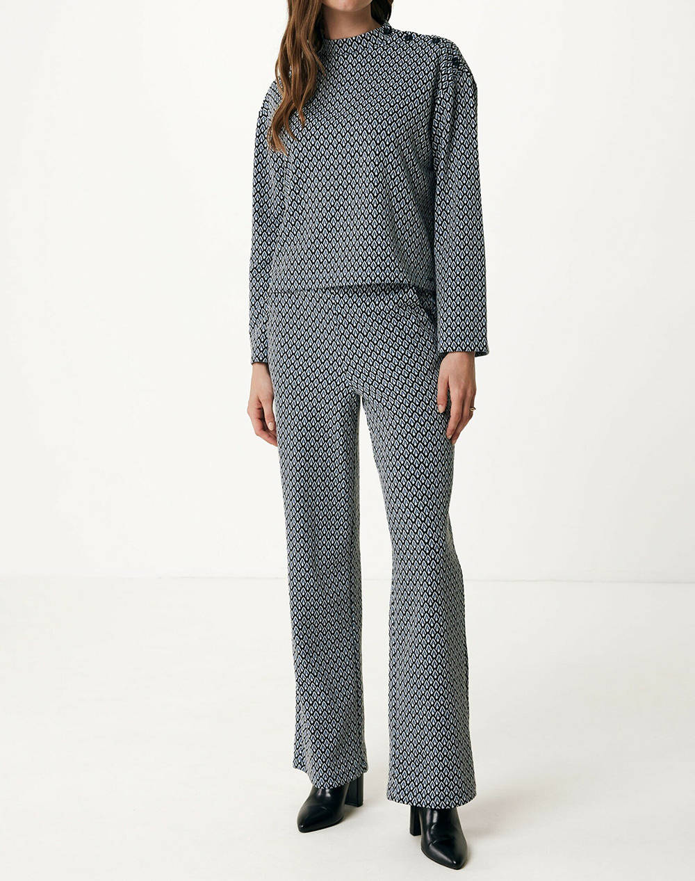 MEXX Top knitted jacquard.