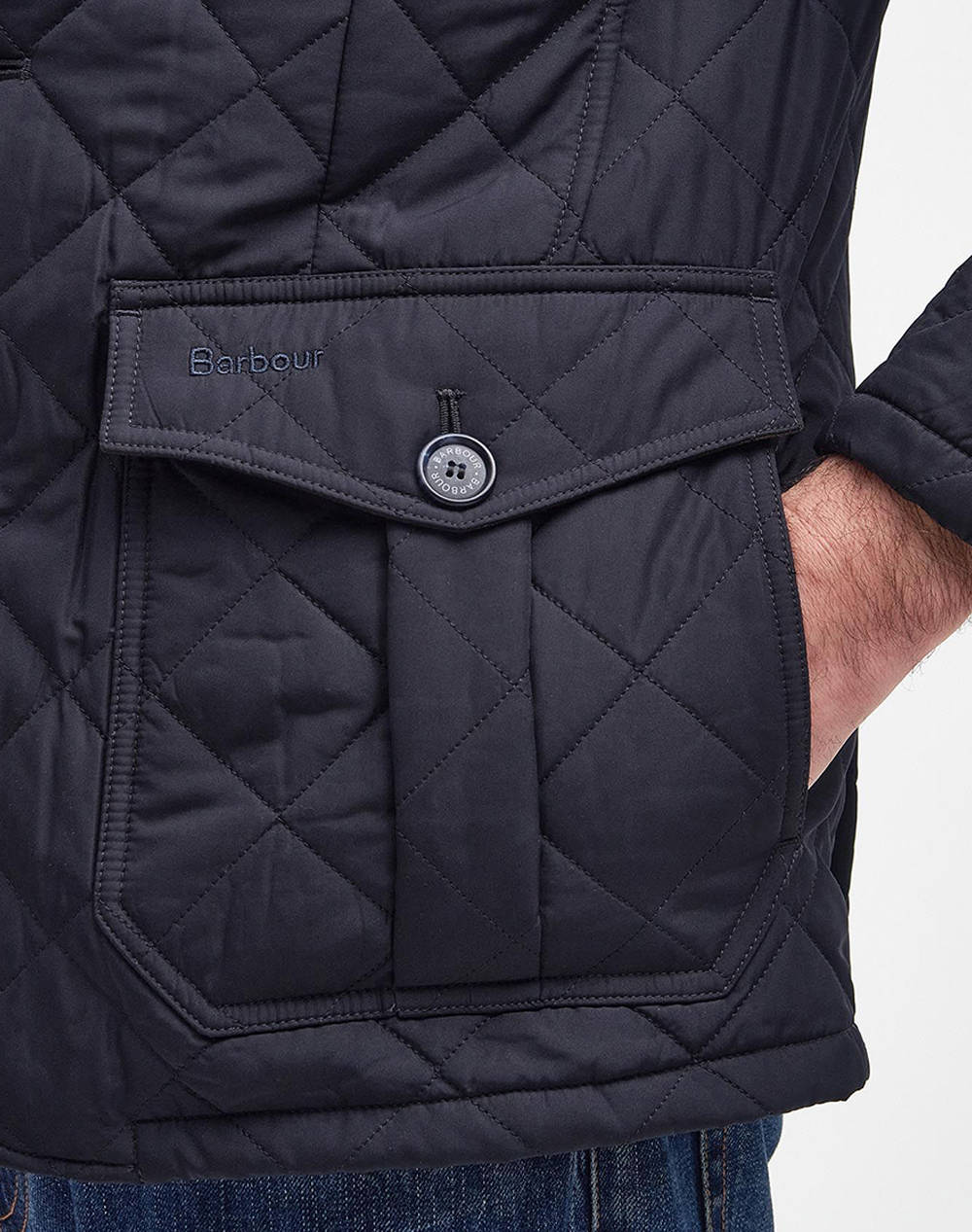 BARBOUR QUILTED LUTZ BARBOUR QUILTED LUTZ JACKET