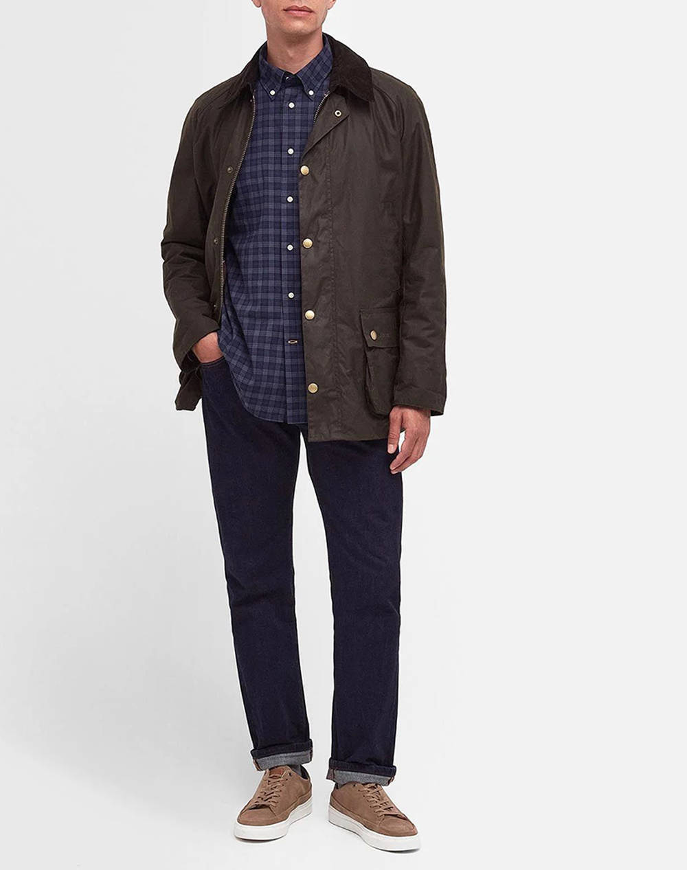 BARBOUR ASHBY WAX JACKET WAX