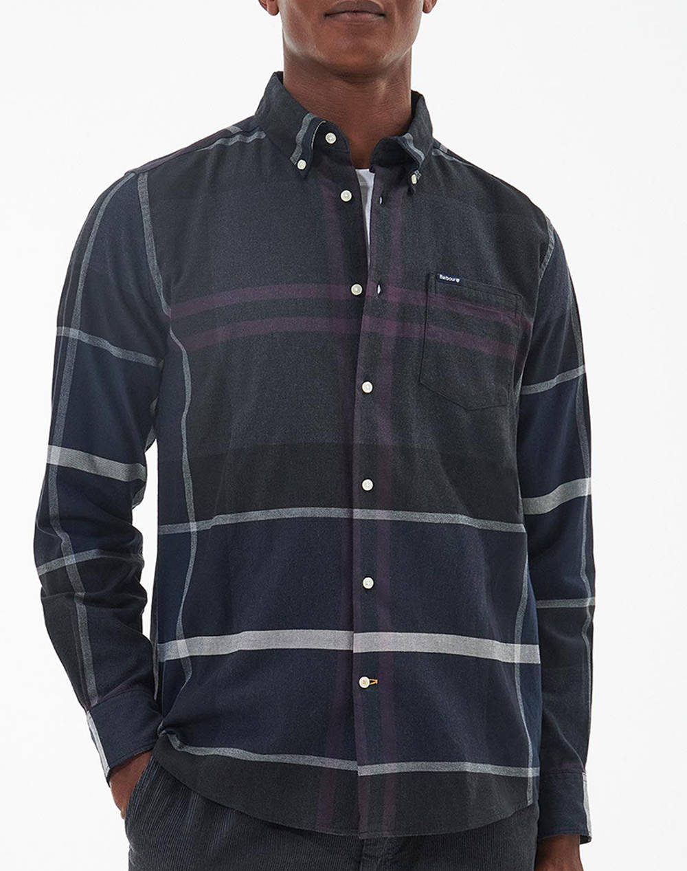 BARBOUR DUNOON TAILORED TARTAN SHIRT LS