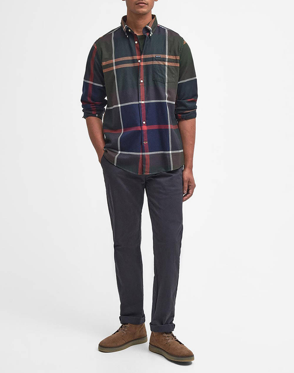 BARBOUR DUNOON TAILORED TARTAN SHIRT ΥΠΟΚΑΜΙΣΟ Μ/Μ