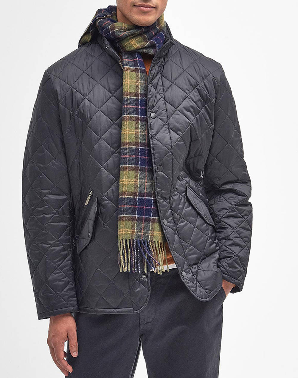 BARBOUR TARTAN LAMBSWOOL SCARF ΦΟΥΛΑΡΙ