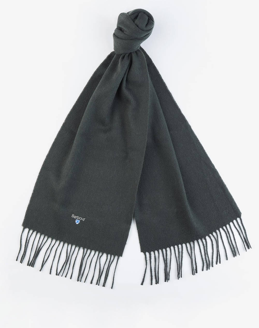 Barbour plain lambswool scarf online