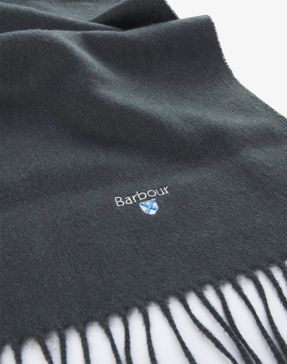 BARBOUR PLAIN LAMBSWOOL SCARF