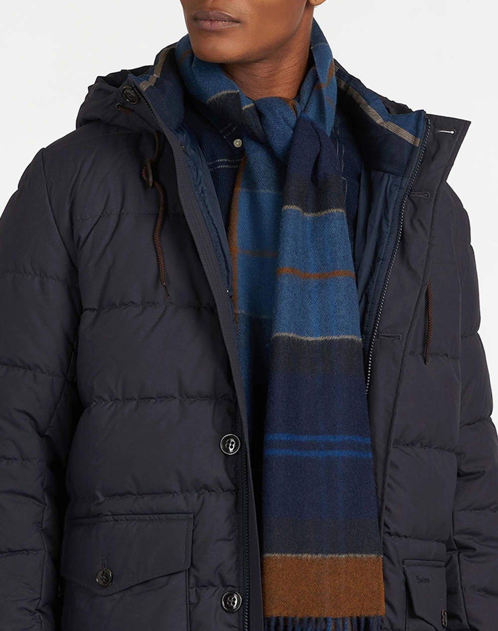 BARBOUR INVERNESS TARTAN SCARF ΦΟΥΛΑΡΙ