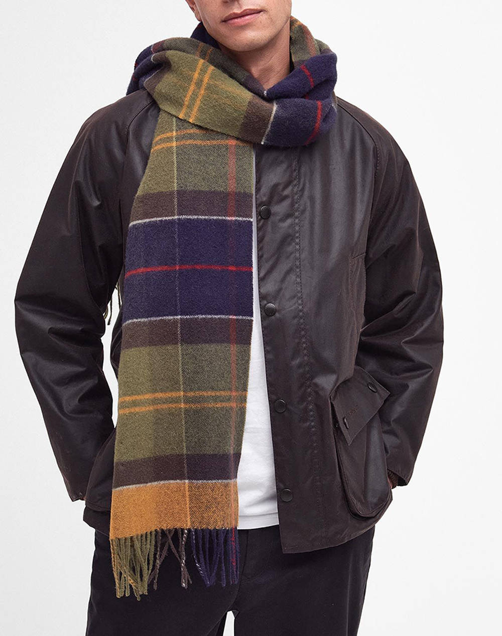 BARBOUR INVERNESS TARTAN SCARF ΦΟΥΛΑΡΙ