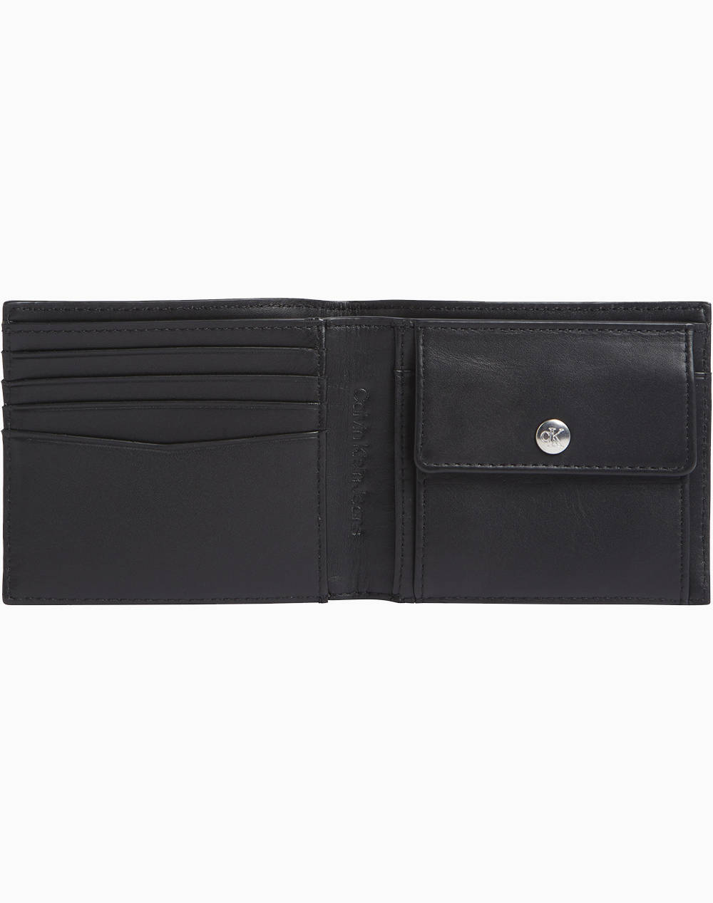 CALVIN KLEIN MONOGRAM SOFT BIFOLD W/COIN (Dimensions: 11 x 9 x 1.5 cm)