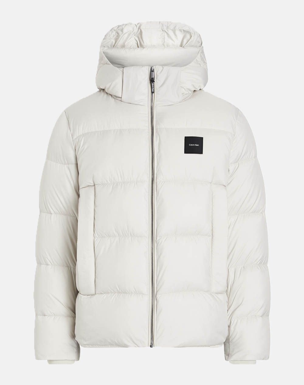 CALVIN KLEIN HOODED QUILT PUFFER MW