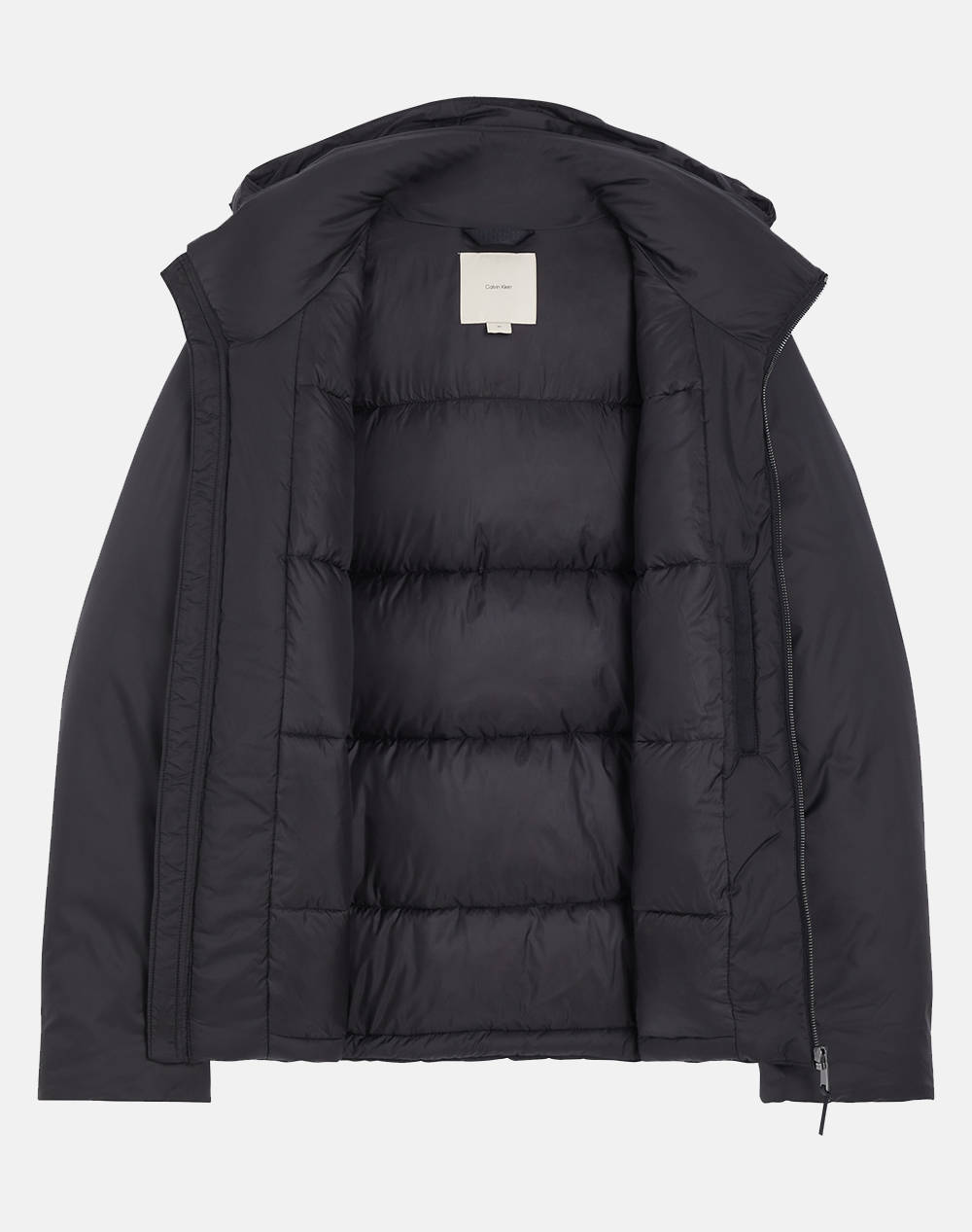 CALVIN KLEIN NON QUILT PADDED HOODED JACKET