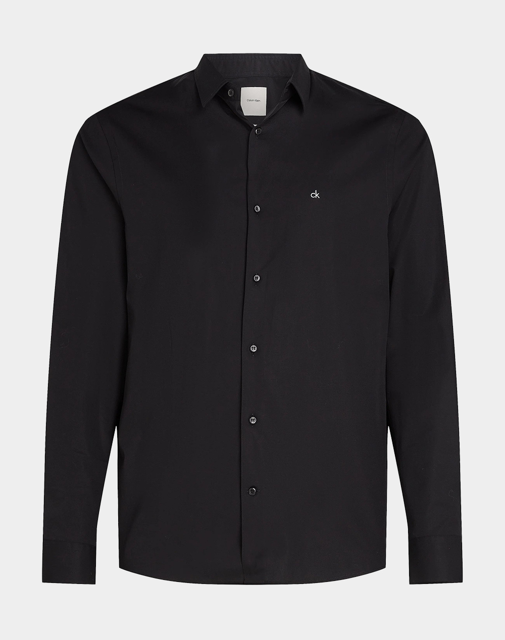 CALVIN KLEIN POPLIN STRETCH SLIM SHIRT