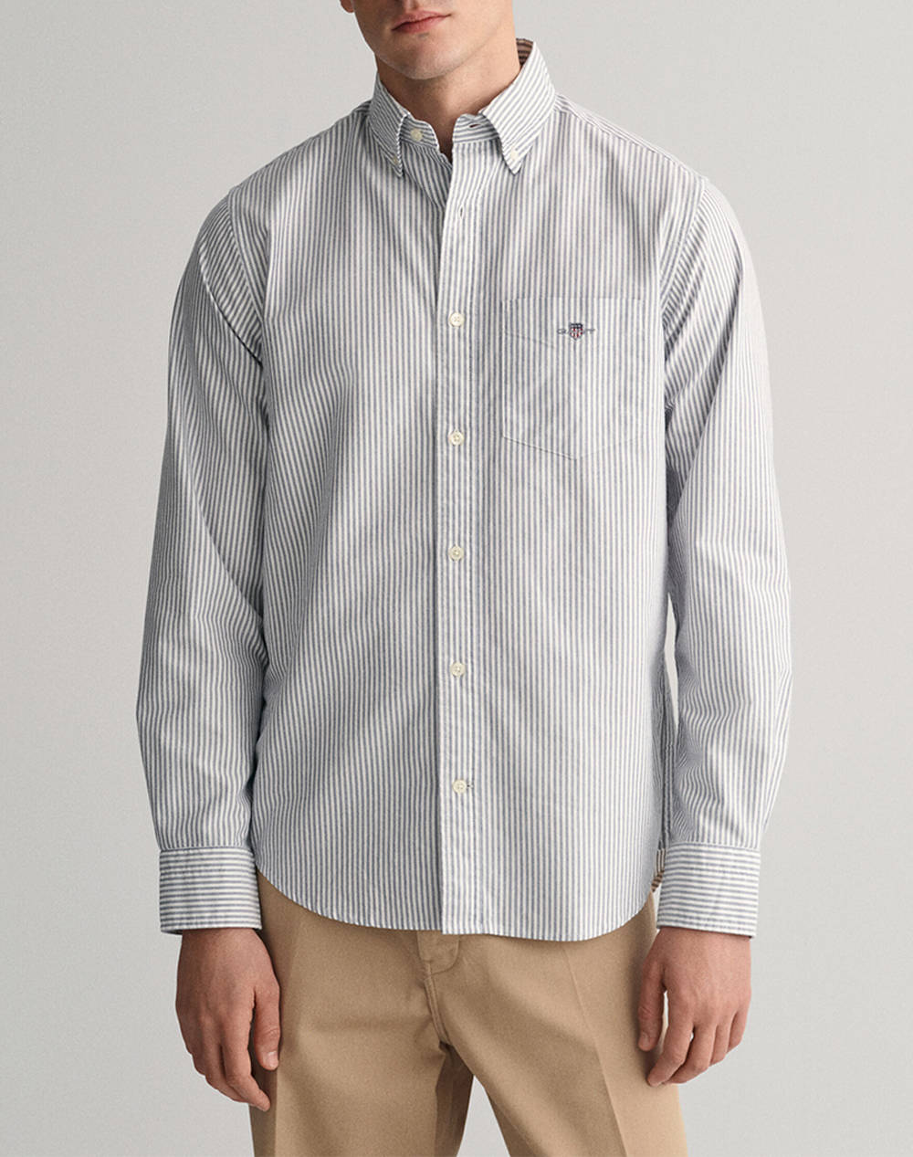 GANT ΠΟΥΚΑΜΙΣΟ ΜΜ REG OXFORD BANKER STRIPE SHIRT