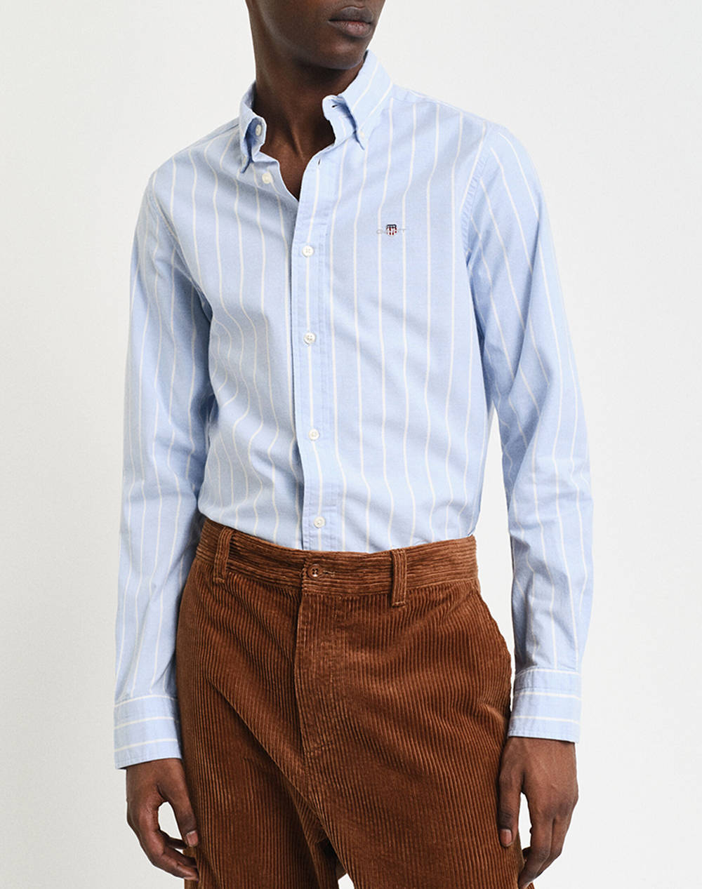 GANT ΠΟΥΚΑΜΙΣΟ ΜΜ SLIM OXFORD STRETCH STRIPE SHIRT