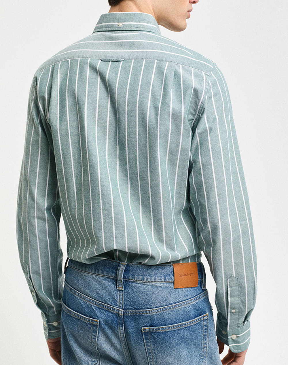 GANT MM SLIM OXFORD STRETCH STRIPE SHIRT