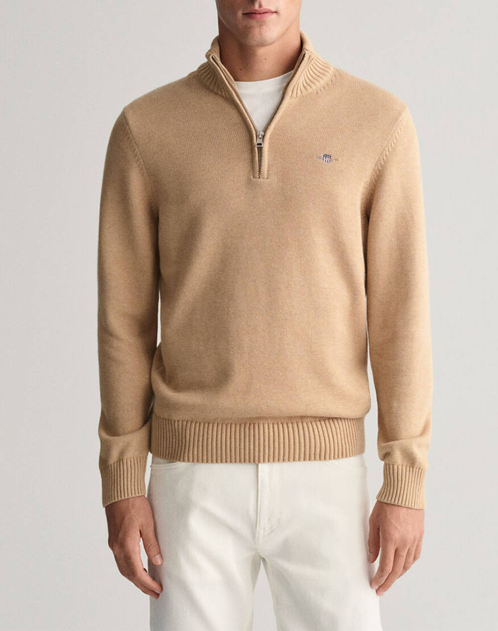 GANT ΠΟΥΛΟΒΕΡ ΜΜ CASUAL COTTON HALF ZIP