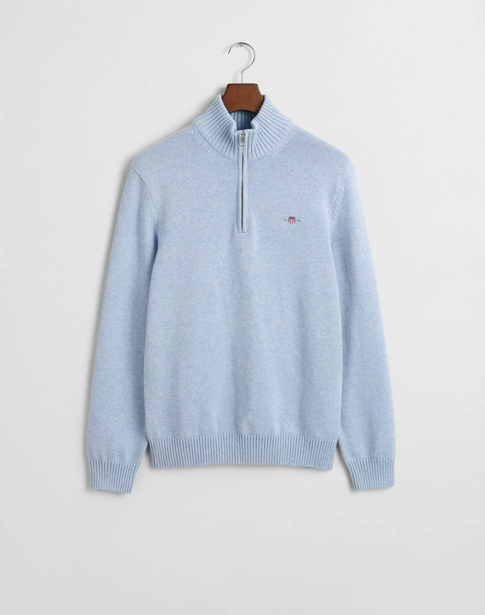 GANT SWEATER LS CASUAL COTTON HALF ZIP