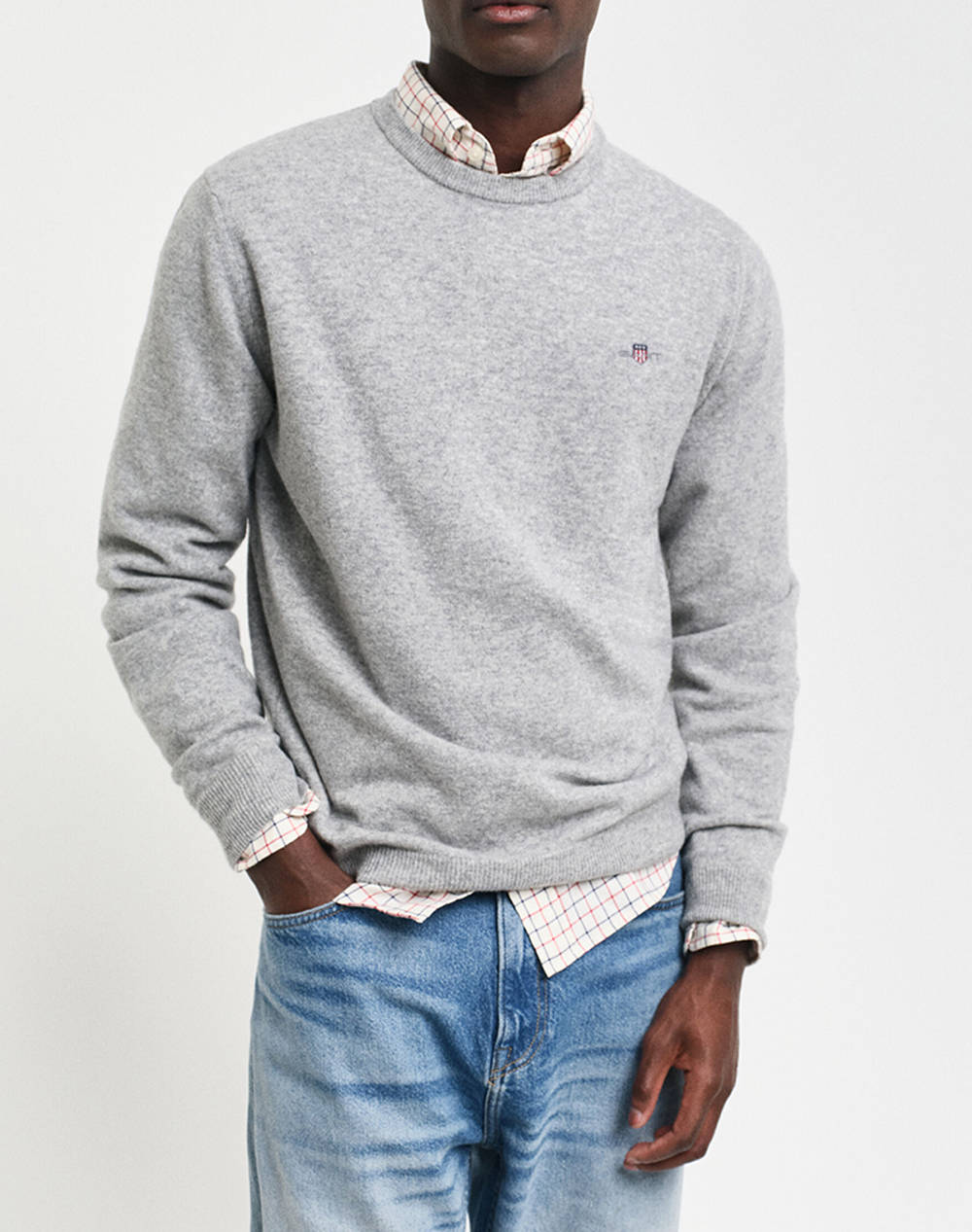 GANT SWEATER LS SUPERFINE LAMBSWOOL C-NECK