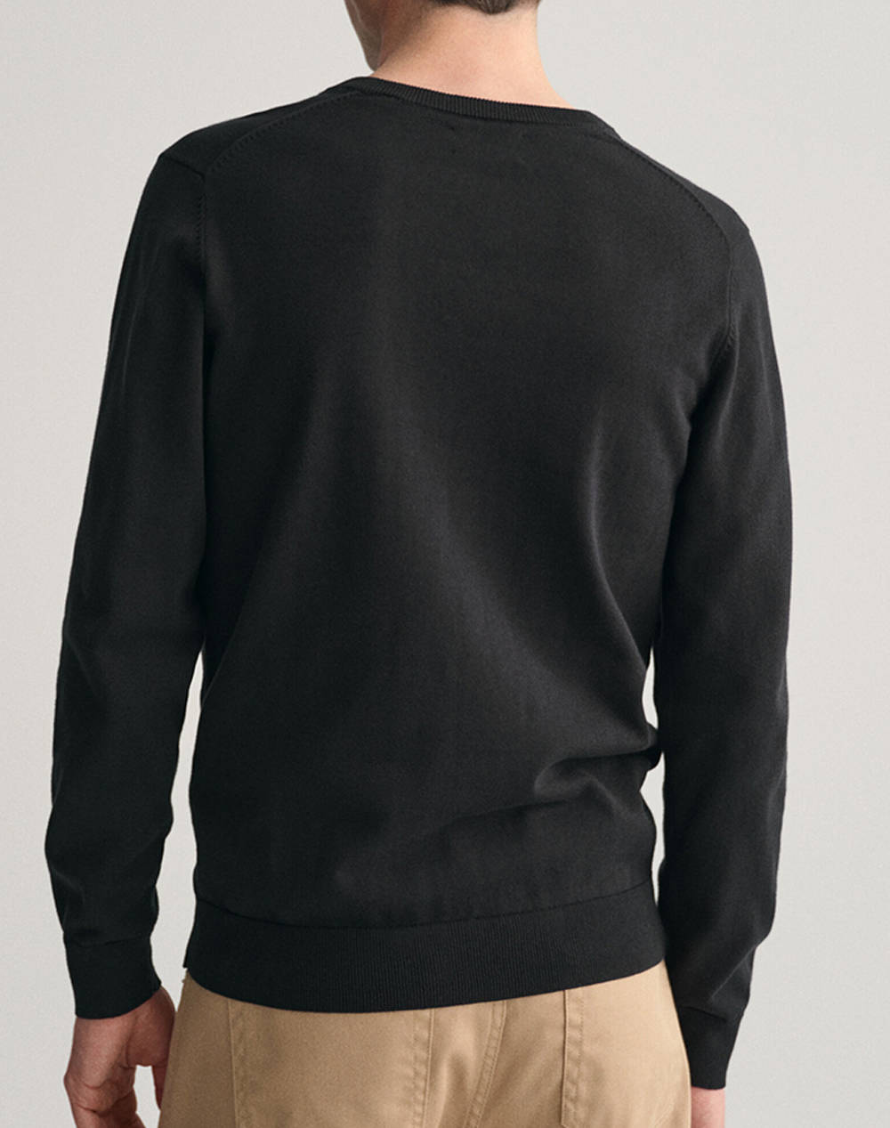 GANT SWEATER LS CLASSIC COTTON V-NECK