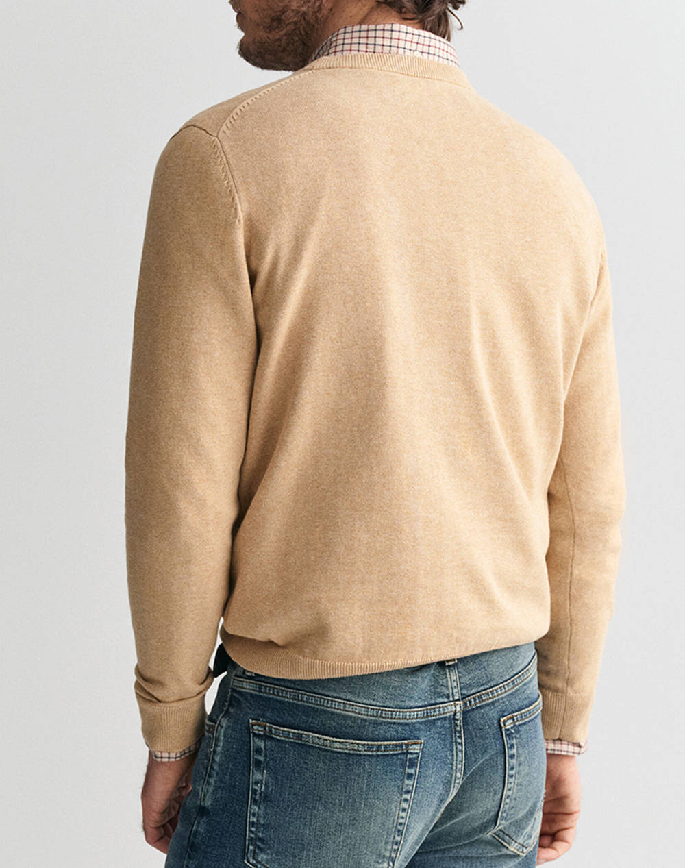 GANT SWEATER LS CLASSIC COTTON C-NECK