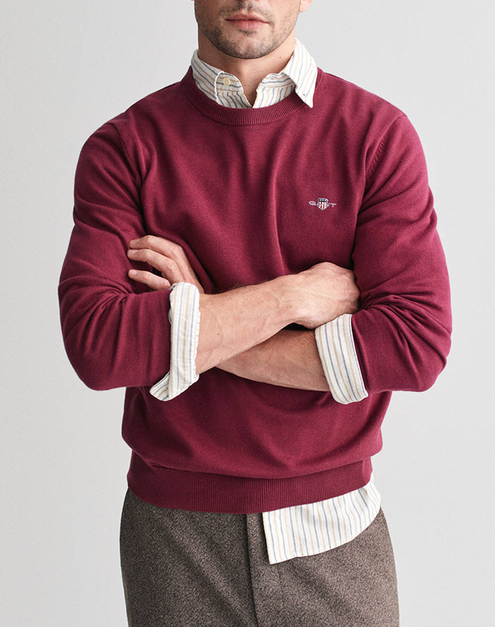 GANT ΠΟΥΛΟΒΕΡ ΜΜ CLASSIC COTTON C-NECK