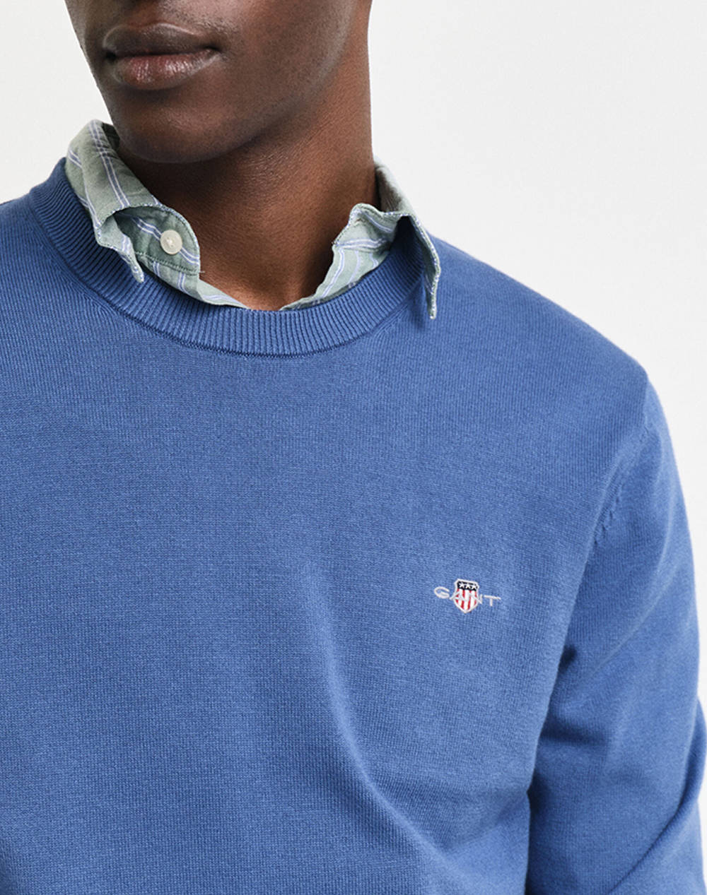 GANT SWEATER LS CLASSIC COTTON C-NECK