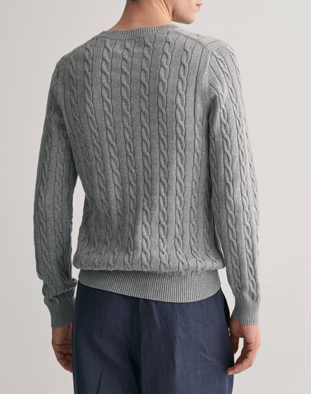 GANT SWEATER LS COTTON CABLE C-NECK