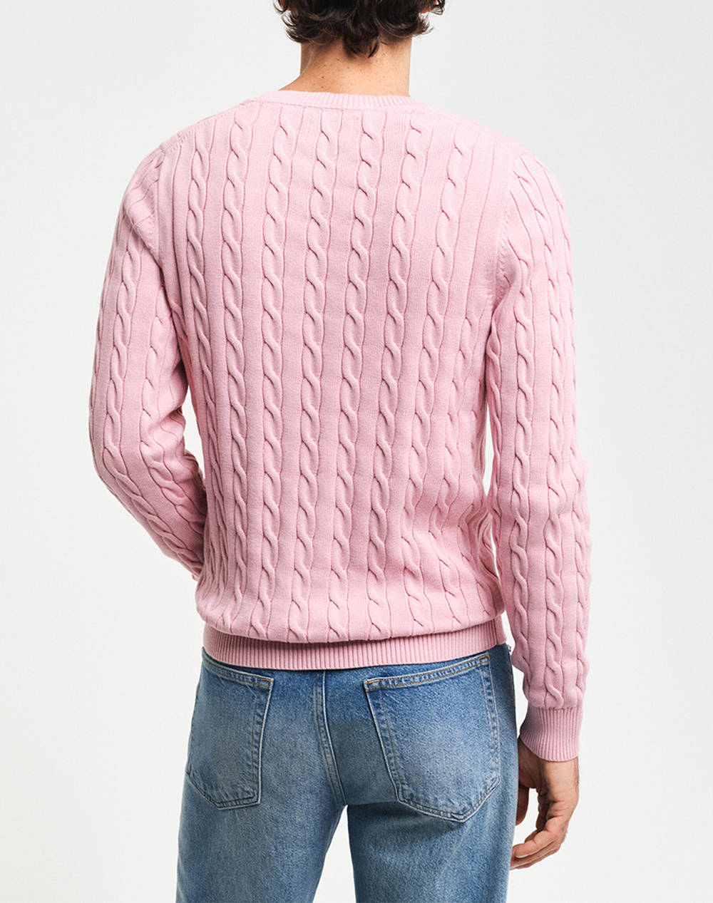 GANT SWEATER LS COTTON CABLE C-NECK