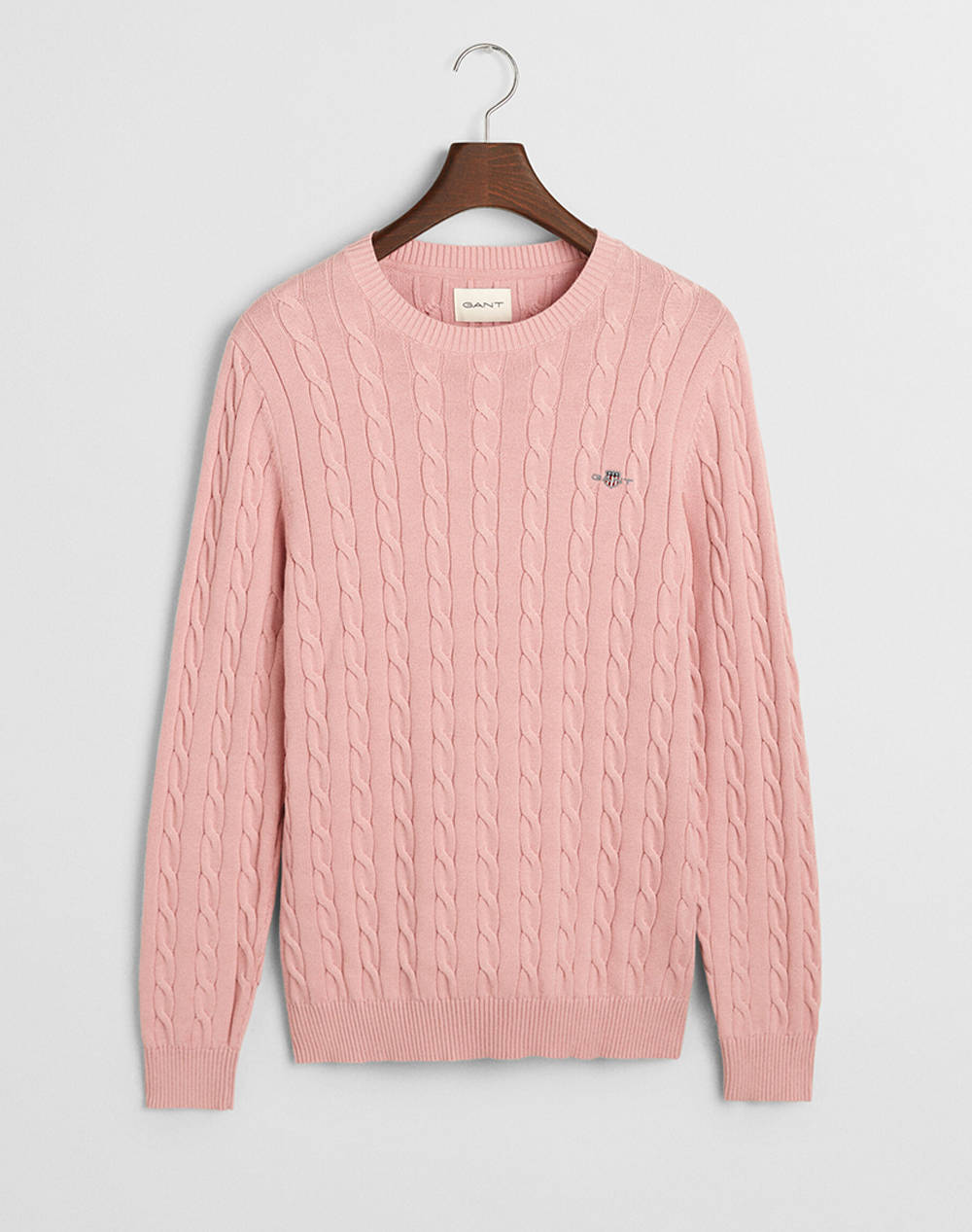 GANT SWEATER LS COTTON CABLE C-NECK