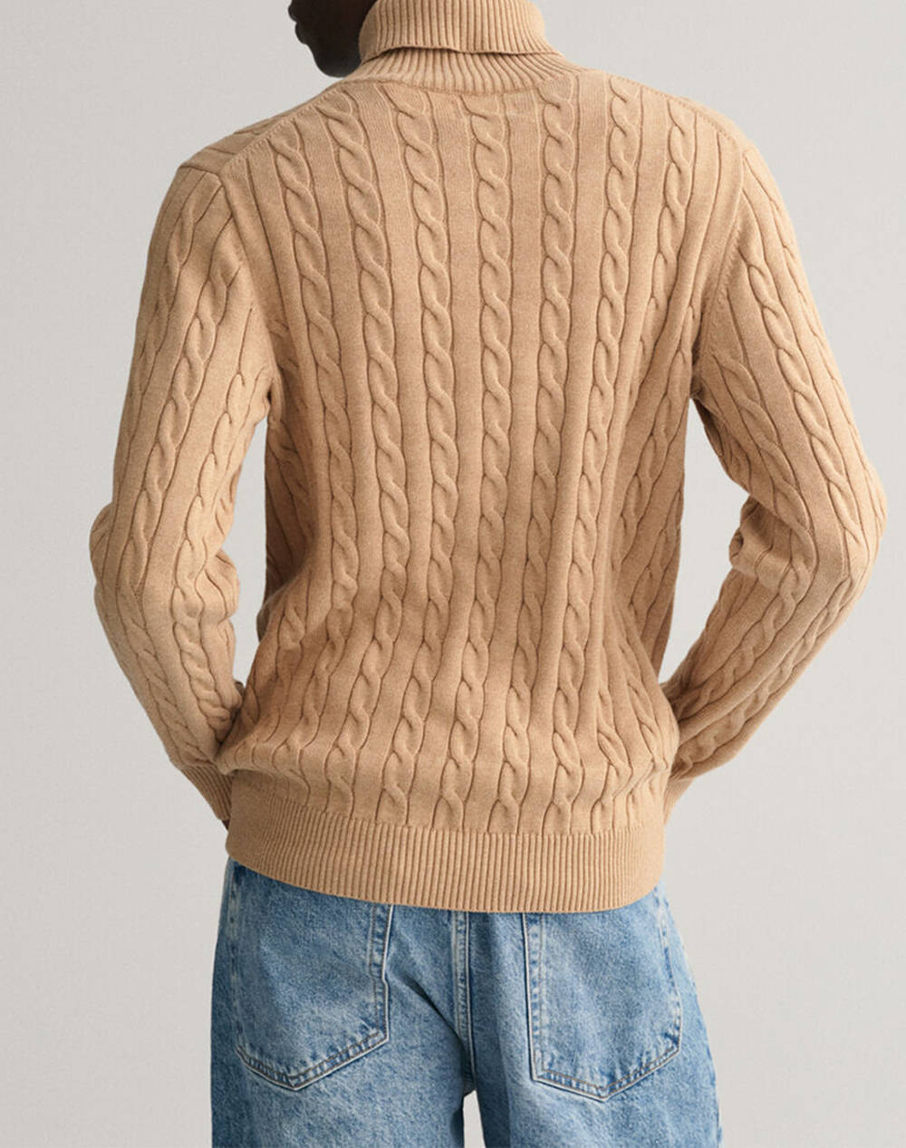 GANT ΠΟΥΛΟΒΕΡ ΜΜ COTTON CABLE TURTLE NECK