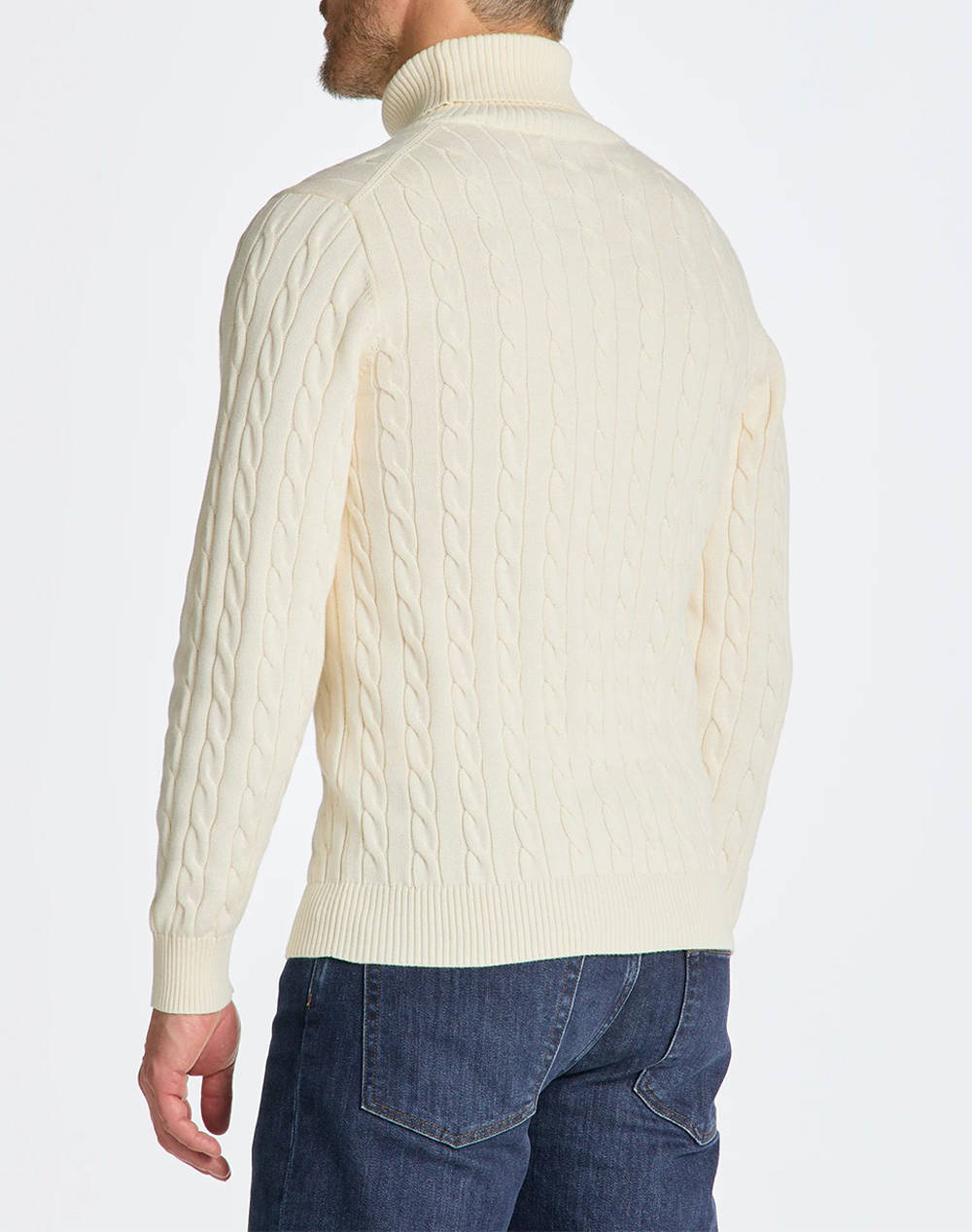 GANT ΠΟΥΛΟΒΕΡ ΜΜ COTTON CABLE TURTLE NECK