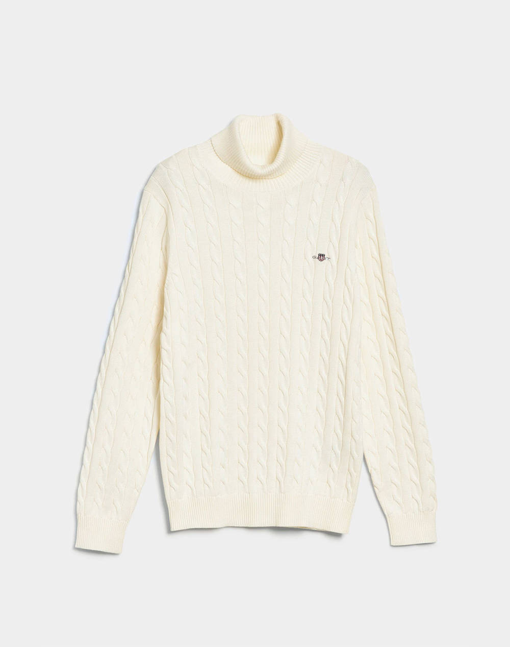 GANT SWEATER LS COTTON CABLE TURTLE NECK