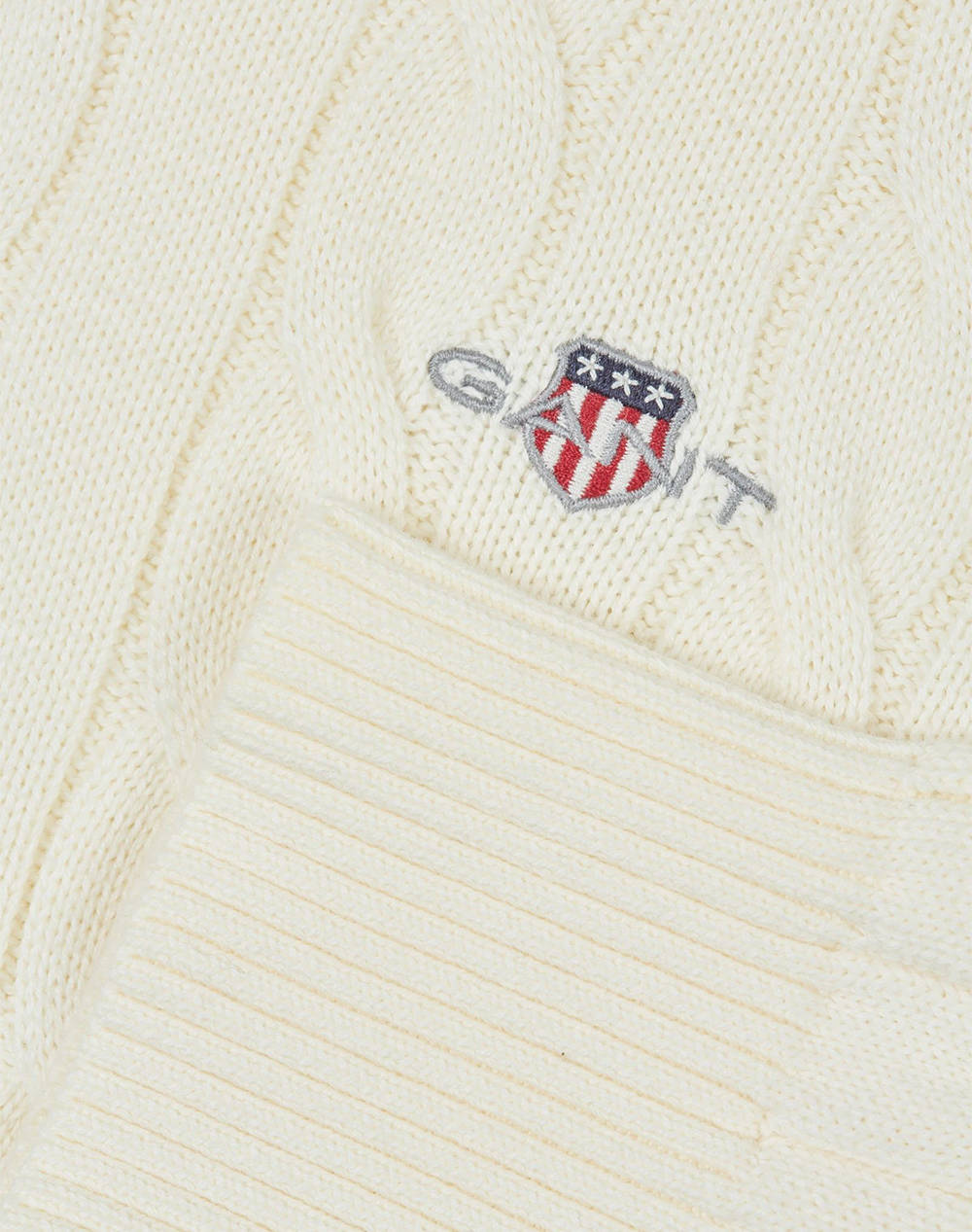 GANT ΠΟΥΛΟΒΕΡ ΜΜ COTTON CABLE TURTLE NECK